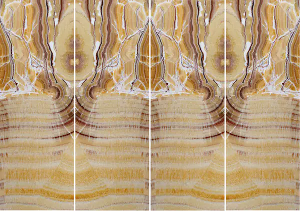 العقيق الإيراني قوس قزح غير مطابق