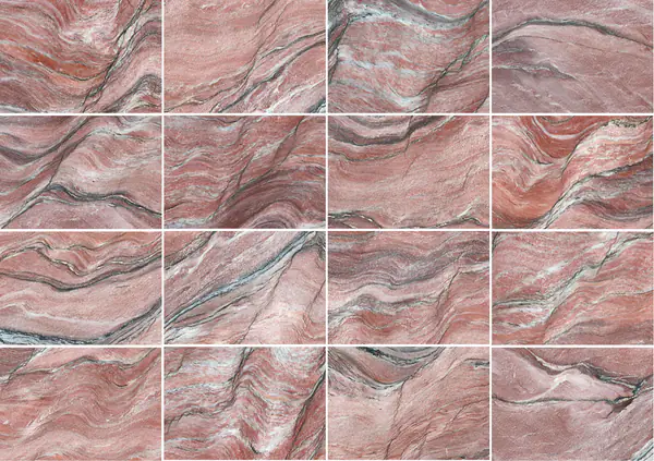 انصهار أحمر كوارتزيت برازيلي مطابقة كتاب مفتوح