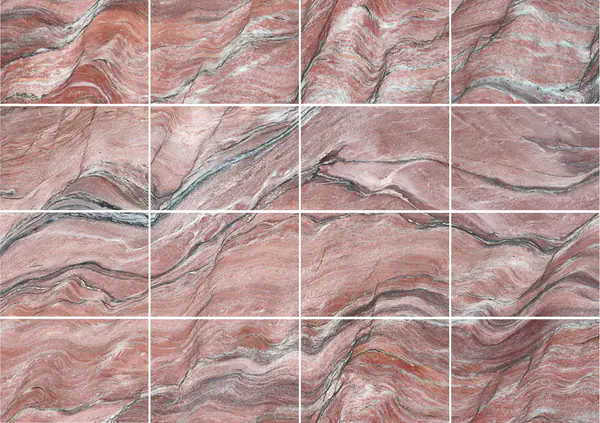 انصهار أحمر كوارتزيت برازيلي مطابقة كتاب مزدوج مفتوح