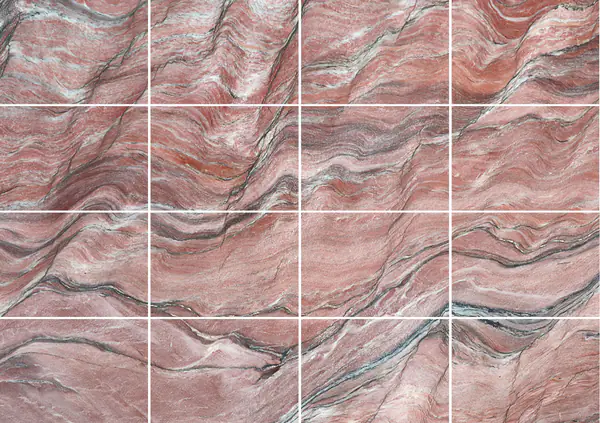 انصهار أحمر كوارتزيت برازيلي مطابقة ربع كتاب