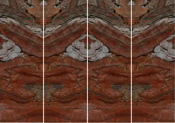 العاصفة الحمراء كوارتزيت برازيلي غير مطابق