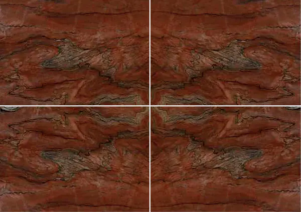 العاصفة الحمراء كوارتزيت برازيلي عروق متتابعة