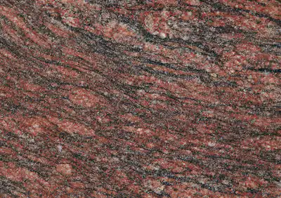 red tiger brazilian granite