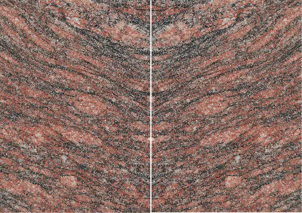 جرانيت النمر الأحمر البرازيلي مطابقة ربع كتاب