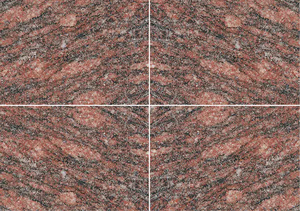 جرانيت النمر الأحمر البرازيلي عروق متتابعة