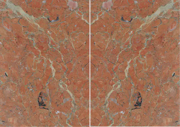 رخام روزا دوكيسا الإسباني مطابقة ربع كتاب