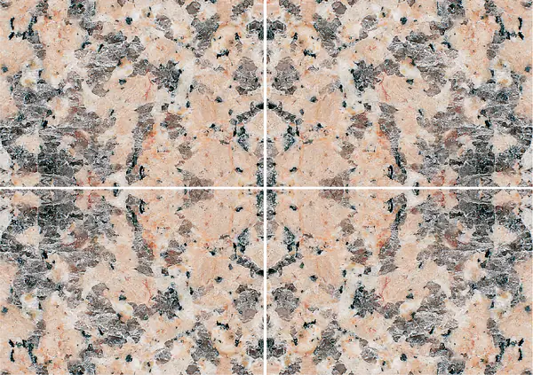 جرانيت إسباني روزا بورينيو عروق غير متطابقة