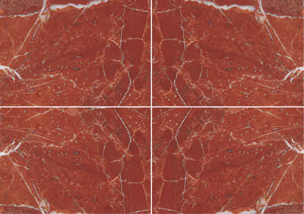 رخام روسو ألبانيا الألباني عروق متتابعة