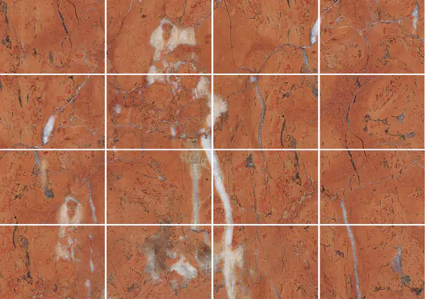 رخام روسو أليكانتي الإسباني مطابقة ربع كتاب