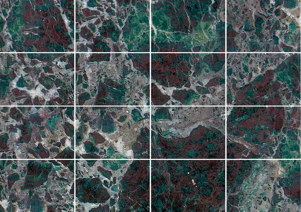 رخام روسو أنتيكو دي إيطاليا الإيطالي مطابقة ربع كتاب