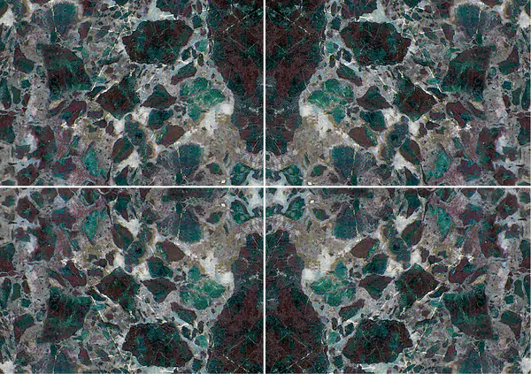 رخام روسو أنتيكو دي إيطاليا الإيطالي عروق متتابعة