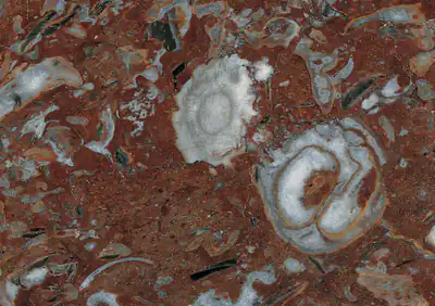 rosso bilbao spanish marble