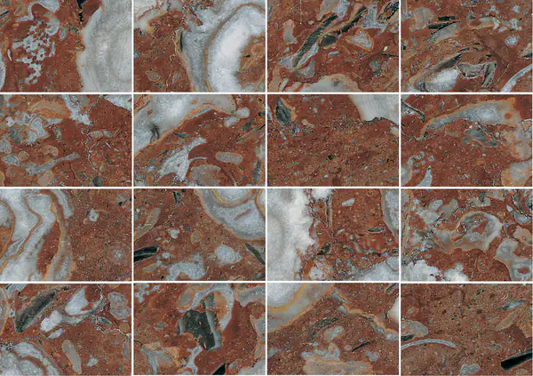 رخام روسو بلباو الإسباني مطابقة كتاب مفتوح