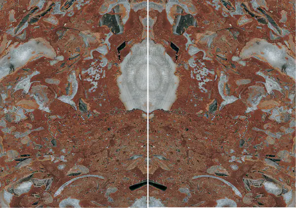 رخام روسو بلباو الإسباني مطابقة ربع كتاب