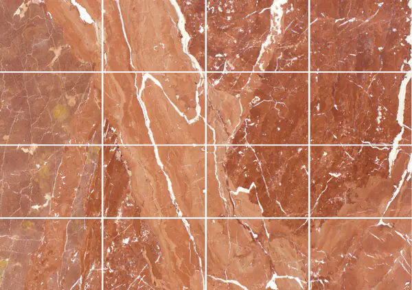 رخام روسو كوراليتو الإسباني مطابقة ربع كتاب