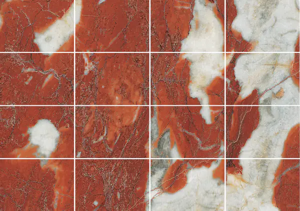 رخام روسو فرنسا لانغدوك الفرنسي مطابقة ربع كتاب