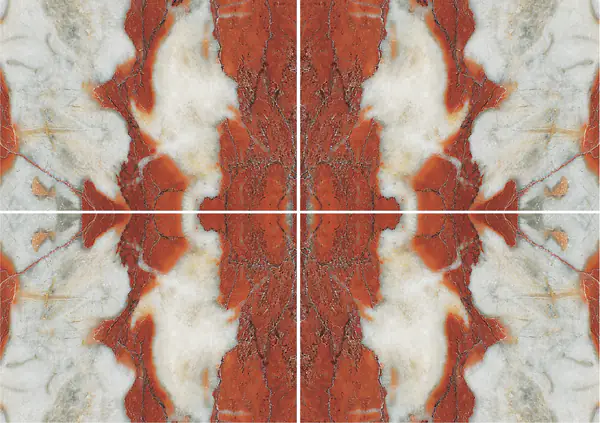 رخام روسو فرنسا لانغدوك الفرنسي عروق غير متطابقة