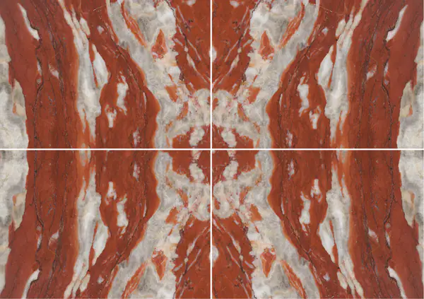 رخام روسو فرنسا شبه كلاسيكي الفرنسي عروق متتابعة