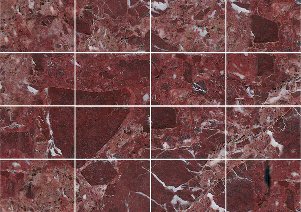 رخام روسو ليبانتو التركي مطابقة كتاب مزدوج مفتوح