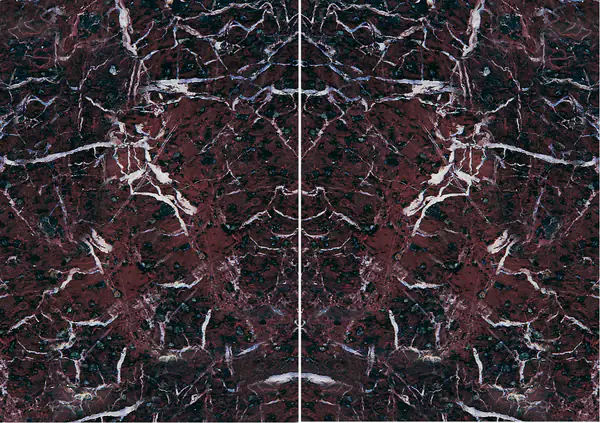 رخام روسو ليفانتو سكورو الإيطالي مطابقة ربع كتاب