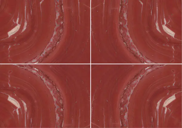 رخام روسو فينيسيا الأسترالي عروق متتابعة