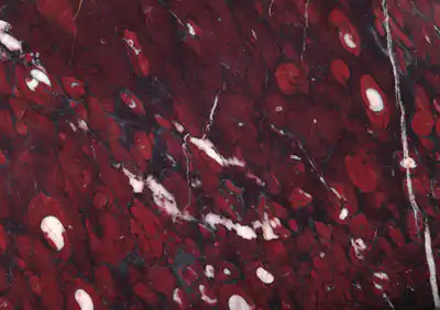 rouge du roy french marble