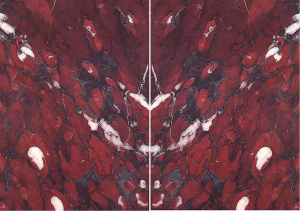 رخام روج دو روا الفرنسي مطابقة ربع كتاب