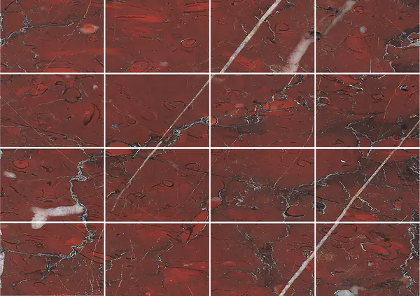 رخام فرنسي روج غريوت مطابقة كتاب مزدوج مفتوح