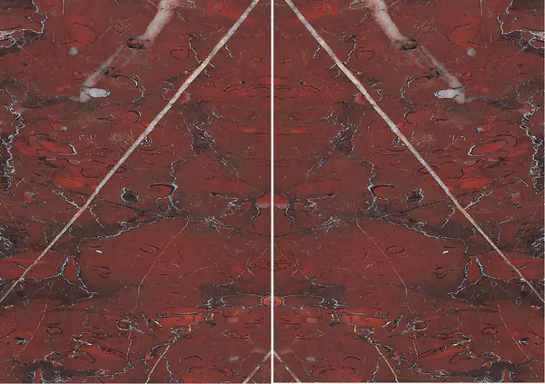 رخام فرنسي روج غريوت مطابقة ربع كتاب