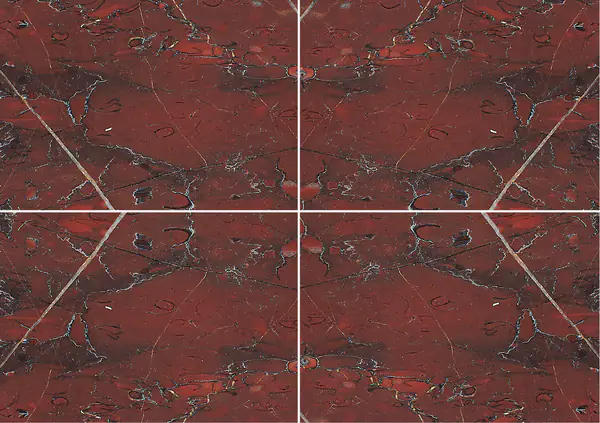 رخام فرنسي روج غريوت عروق متتابعة