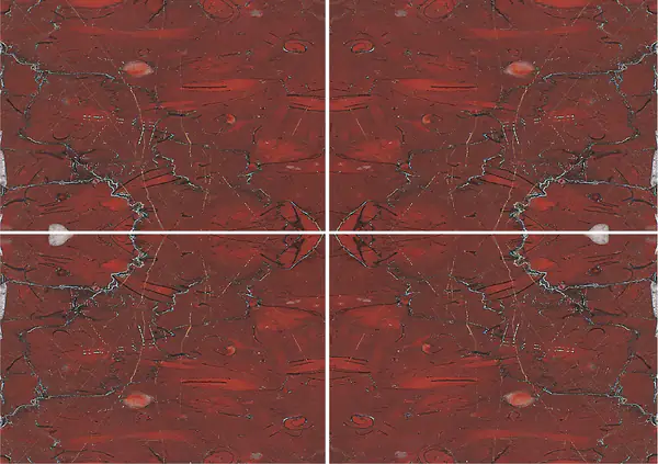 رخام فرنسي روج غريوت عروق غير متطابقة