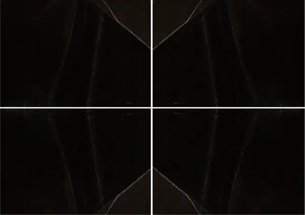 رخام الصحراء السوداء التونسي عروق غير متطابقة