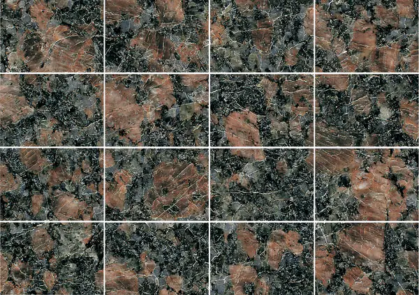 جرانيت هندي بني ياقوتي مطابقة كتاب مزدوج مفتوح