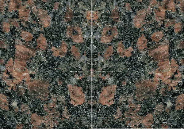 جرانيت هندي بني ياقوتي مطابقة ربع كتاب