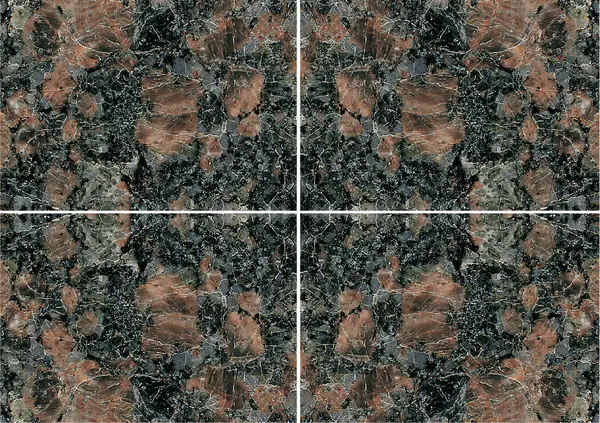 جرانيت هندي بني ياقوتي عروق غير متطابقة