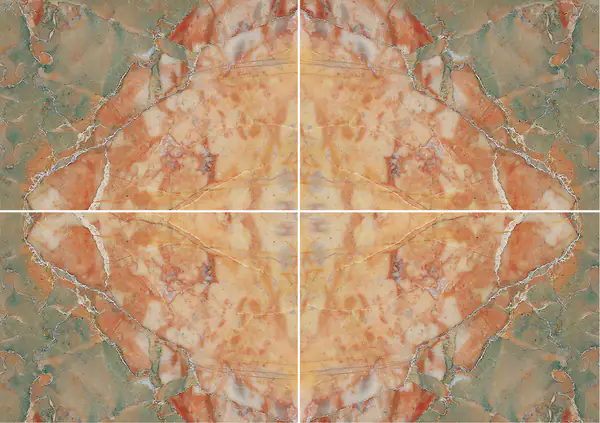 رخام سارانكولين الفرنسي عروق متتابعة