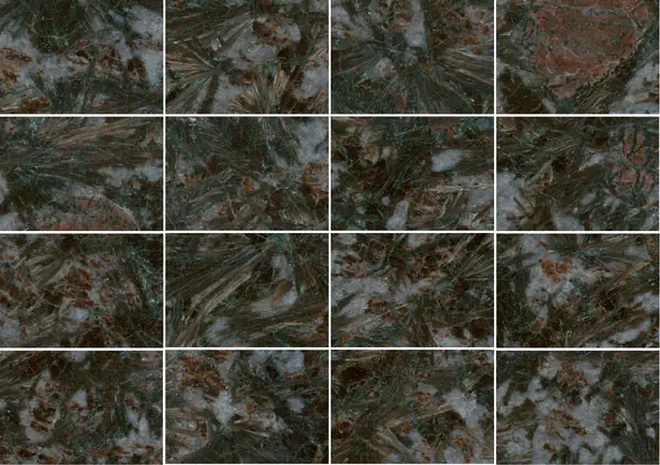 جرانيت صيني أسود سيلويت مطابقة كتاب مفتوح