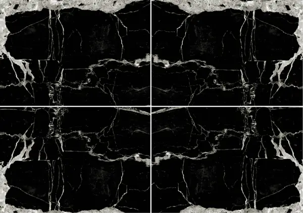 رخام بورتورو الصيني الفضي عروق متتابعة