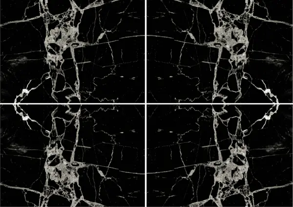 رخام بورتورو الصيني الفضي عروق غير متطابقة