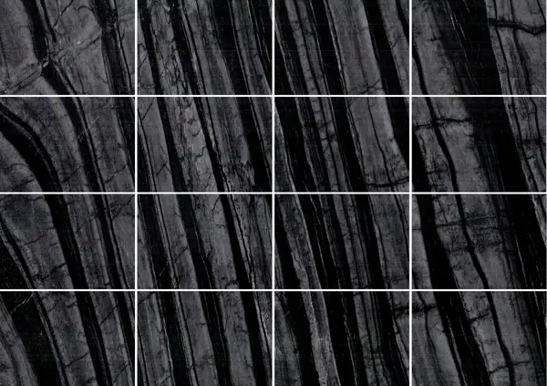 رخام سيلفر ويف الصيني مطابقة ربع كتاب