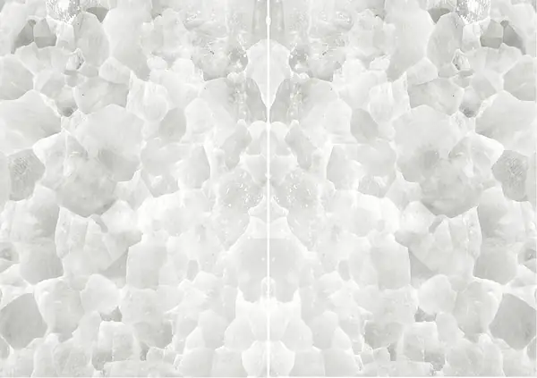 سموكي كريستال برازيلي كريستال مطابقة ربع كتاب