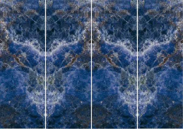 رخام بوليفي أزرق سودالايت غير مطابق