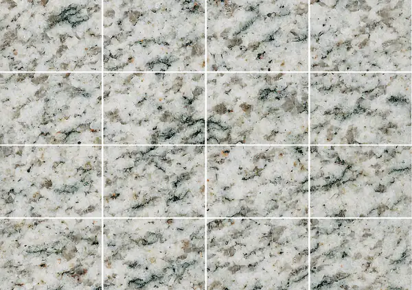 جرانيت أمريكي أبيض شمسي مطابقة ربع كتاب