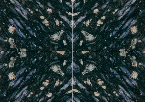 كوارتزيت سوكورو البرازيلي عروق متتابعة