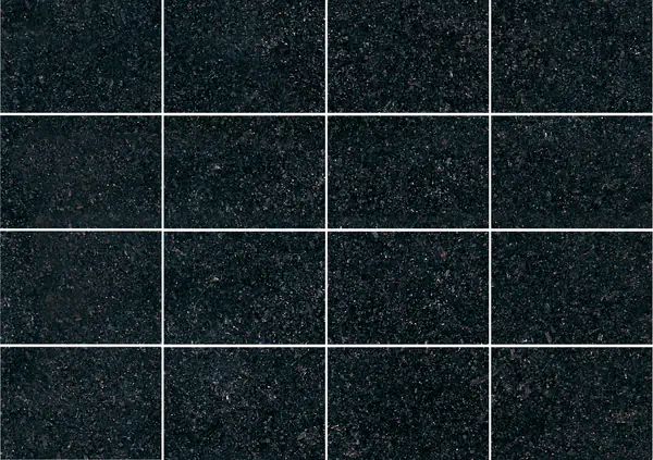 جرانيت برازيلي أسود فاخر مطابقة كتاب مزدوج مفتوح