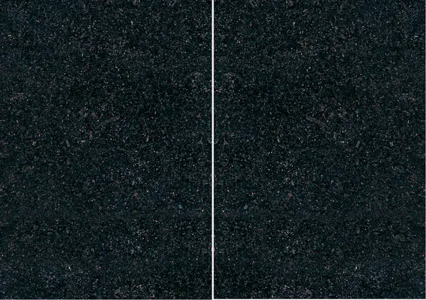 جرانيت برازيلي أسود فاخر مطابقة ربع كتاب