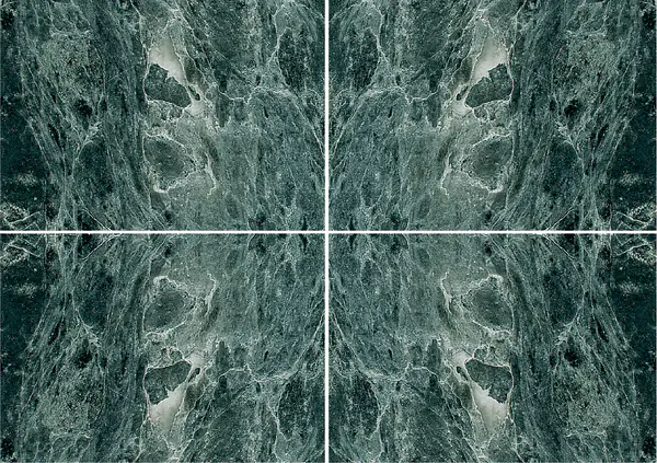 رخام تايواني أخضر من تايوان عروق غير متطابقة