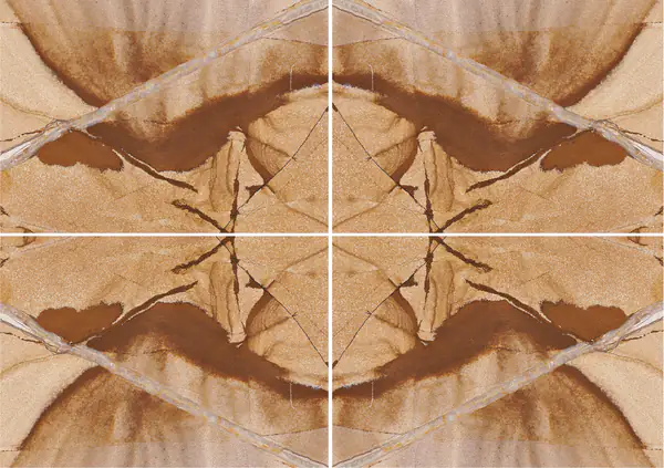 خشب الساج وحجر الرملي الباكستاني عروق غير متطابقة