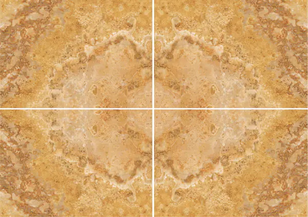 ترافرتينو جيالو توركو الترافرتين التركي عروق غير متطابقة