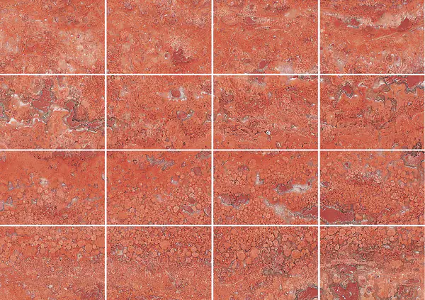 ترافرتينو روسو الترافرتين الإيراني مطابقة ربع كتاب